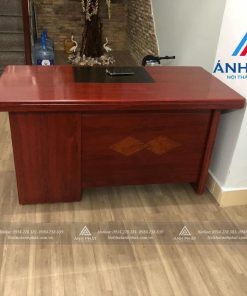 BÀN GIÁM ĐỐC 1M4X70CM CÓ HỘC