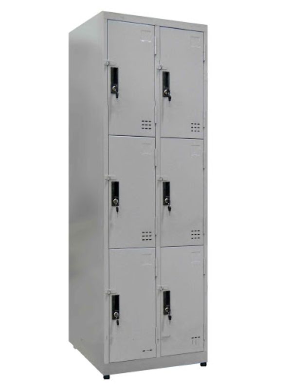 Tủ locker 6 ngăn tĩnh điện mới1