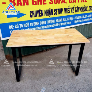 Mẫu bàn làm việc chân sắt chữ l đẹp nào bán chạy nhất tại Ánh Phát