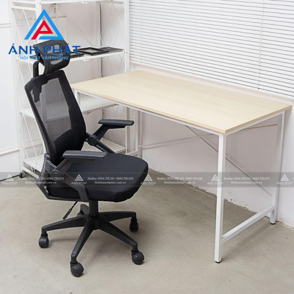 GHẾ XOAY LƯỚI CÔNG THÁI HỌC TAY GẬP GLX103-đen