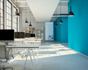 Nguyên tắc chọn màu trong thiết kế văn phòng