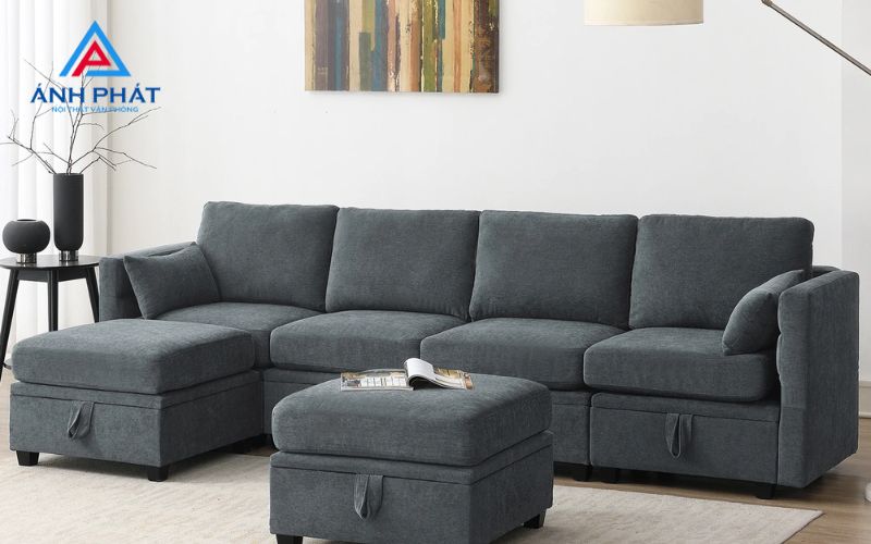 Kích thước ghế sofa 4 chỗ loại ghế băng