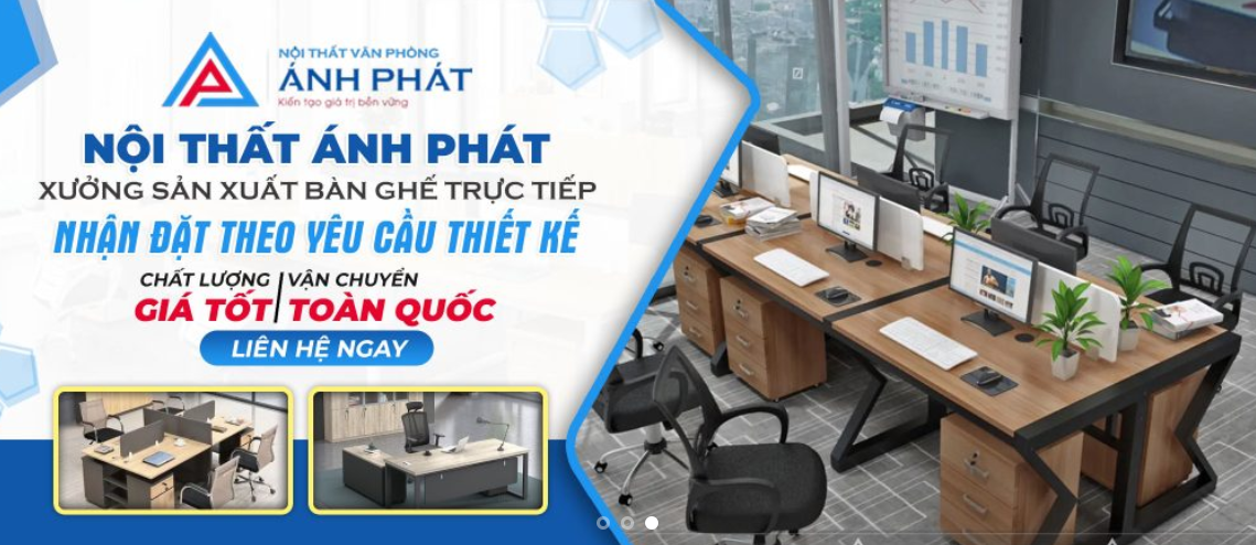 Nội thất Ánh Phát cung cấp đồ nội thất văn phòng giá rẻ cho startup uy tín, chất lượng