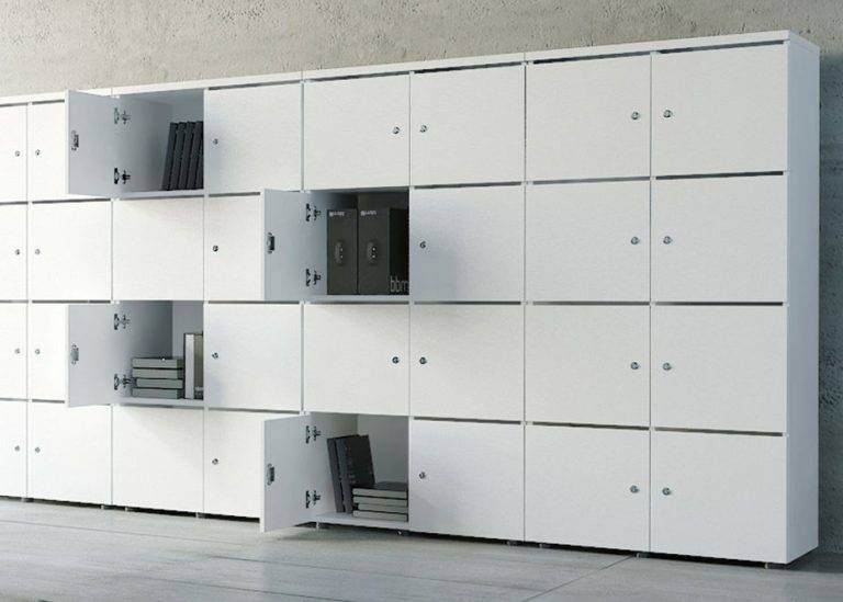 Tủ locker giúp giải quyết vấn đề bảo quản giấy tờ trong văn phòng  